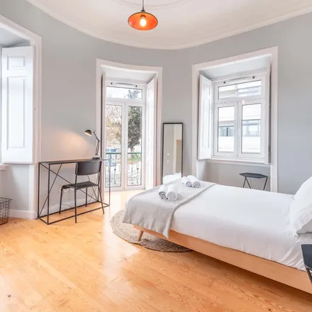 Rent this 19 bed room on Rua Filipe da Mata in 1600-069 Lisbon, Portugal