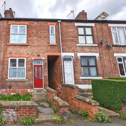 Rent this 3 bed townhouse on 61 Upper Valley Road in Sheffield, S8 9HA