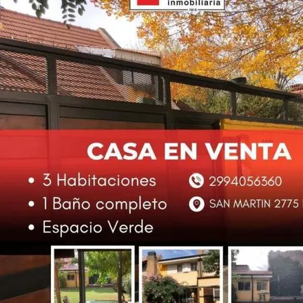 Buy this 3 bed house on General San Martín 2783 in El Progreso, 8300 Neuquén