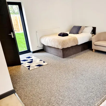 Rent this studio apartment on Blawith Road in Greenhill, London
