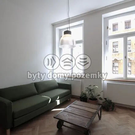 Rent this 2 bed apartment on Potraviny in Veverkova, 170 00 Prague