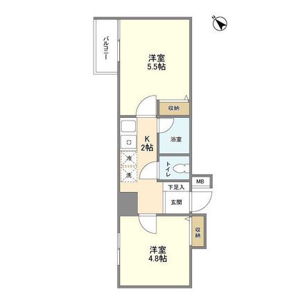Rent this 2 bed apartment on unnamed road in Nezu 1-chome, Bunkyo