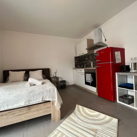 Rent this 1 bed apartment on Akademiestraße 71 in 76133 Karlsruhe, Germany