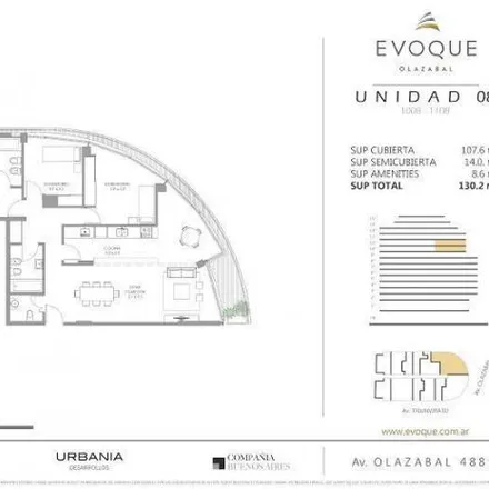 Buy this 3 bed apartment on Activa Salud in Avenida Olazábal, Villa Urquiza