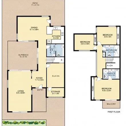 Rent this 3 bed apartment on 2 Evans Street in Newington NSW 2127, Australia