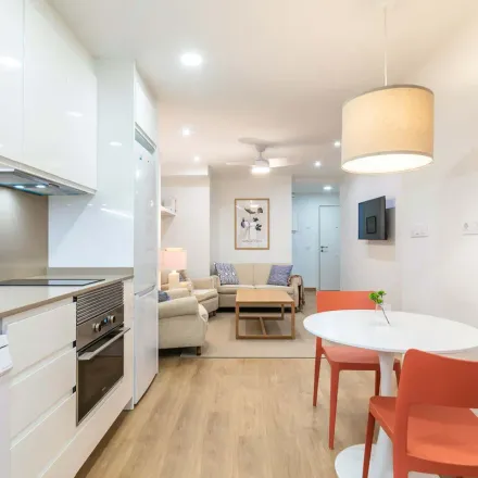 Rent this 1 bed apartment on Carrer del Gravador Esteve in 46004 Valencia, Spain