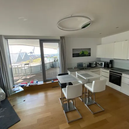 Rent this 3 bed apartment on Marco Polo Tower in Am Strandkai 3, 20457 Hamburg