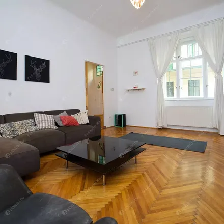 Rent this 3 bed apartment on Bakáts-udvar in Budapest, Bakáts tér 9