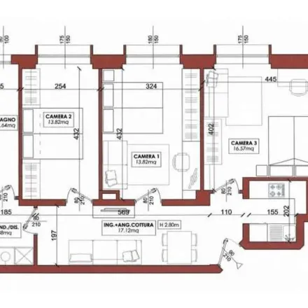 Image 9 - Scuola secondaria di primo grado Roberto Franceschi, Via Giovanni Cagliero, 20125 Milan MI, Italy - Apartment for rent