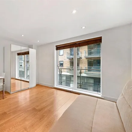 Rent this studio apartment on Caspian Wharf in 1-3 Yeo Street, London