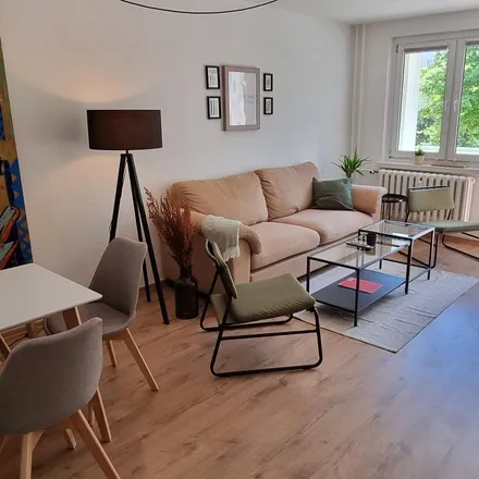 Rent this 3 bed apartment on Puschkinring 48 in 17491 Greifswald, Germany