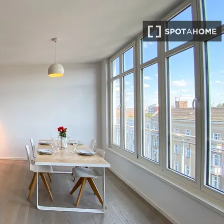 Rent this studio apartment on Markgrafendamm 10 in 10245 Berlin, Germany