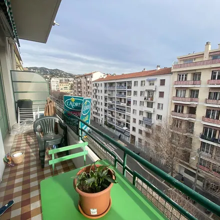 Rent this 2 bed apartment on 82 Avenue de Gairaut in 06100 Nice, France