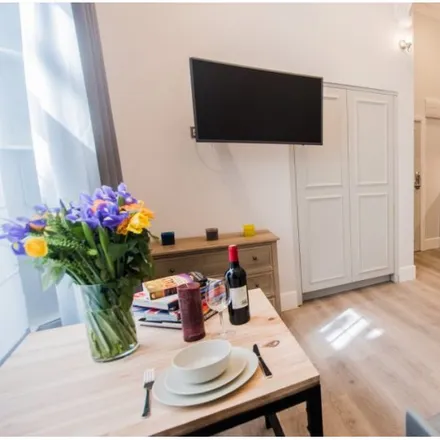 Rent this studio apartment on Andrew Provan House in 8-9 Pembridge Square, London