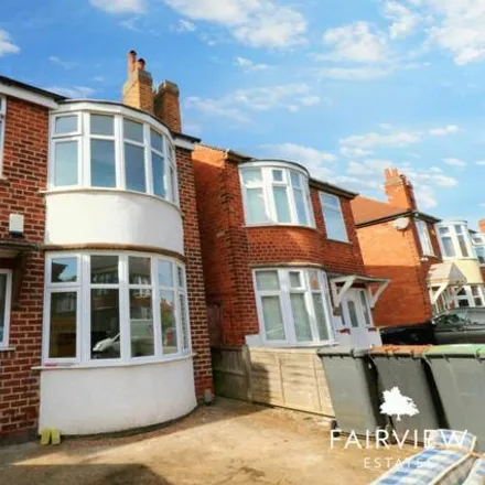 Rent this 4 bed house on 11 Warwick Avenue in Beeston, NG9 2HQ