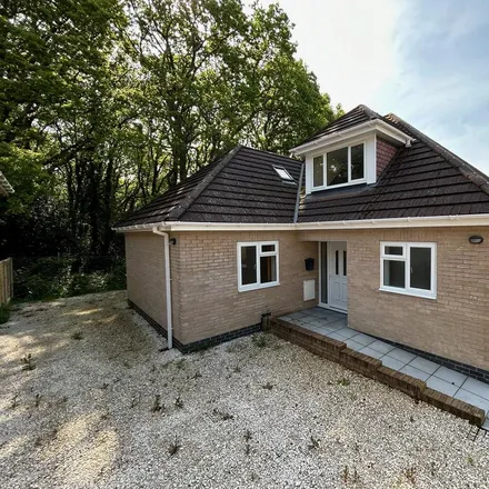 Rent this 4 bed house on 55 Blandford Road in Corfe Mullen, BH21 3HD