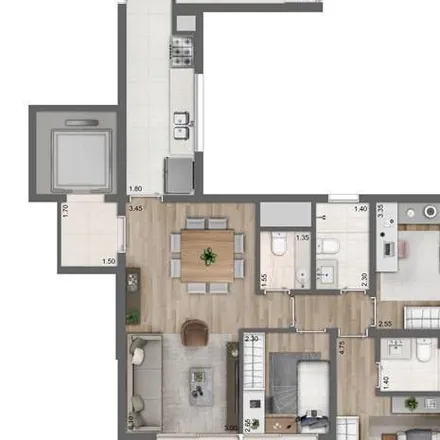 Buy this studio apartment on Rua Apiacás 288 in Perdizes, São Paulo - SP