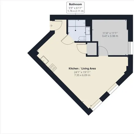 Image 9 - Prince Regent House, Quayside, Gillingham, ME4 4QZ, United Kingdom - Apartment for rent