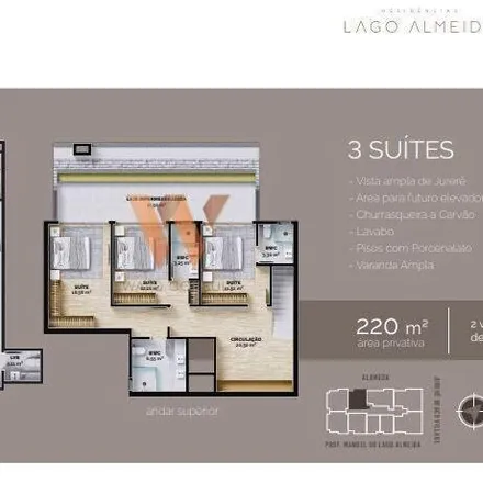 Buy this 3 bed apartment on Rua Professor Manoel do Lago Almeida in Jurerê, Florianópolis - SC