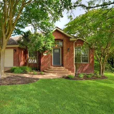 Rent this 4 bed house on 9824 Scenic Bluff Drive in Travis County, TX 78733