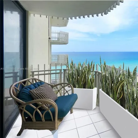 Rent this 2 bed condo on Le Trianon Condominium Association in 6061 Collins Avenue, Miami Beach
