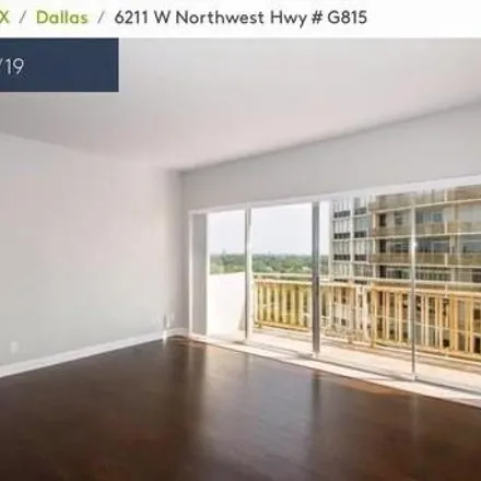 Rent this 1 bed condo on Northwest @ Baltimore - E - NS in West Northwest Highway, Dallas