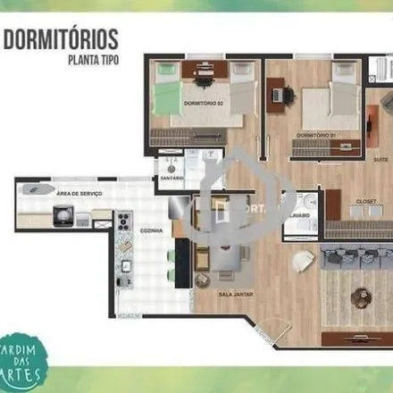 Buy this 3 bed apartment on Feira de Embu das Artes in Rua Domingos de Paschoal, Centro Histórico