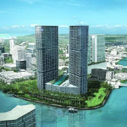 Rent this 2 bed condo on Icon Brickell South Tower in Southeast 5th Street, Miami