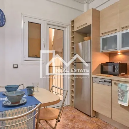 Rent this 1 bed apartment on Victoria Taxi station in 3ης Σεπτεμβρίου, Athens