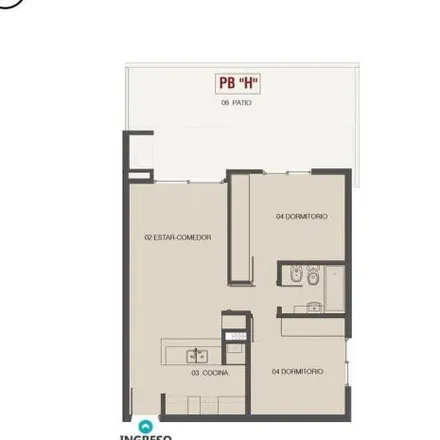 Buy this 2 bed apartment on Avenida Juan José Paso 7776 in Fisherton, Rosario