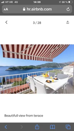 Rent this 2 bed apartment on unnamed road in 20235 Dubrovnik, Croatia