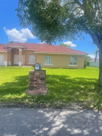 Rent this 4 bed house on 28305 Southwest 173rd Court in Homestead, FL 33030
