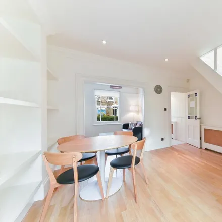 Rent this 2 bed townhouse on 50 Eversleigh Road in London, SW11 5XA