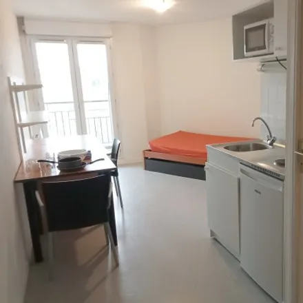 Rent this studio room on Saint-Étienne in Place Bellevue, FR