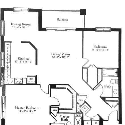 Rent this 2 bed apartment on 1 Beacon Avenue in La Grange, IL 60525