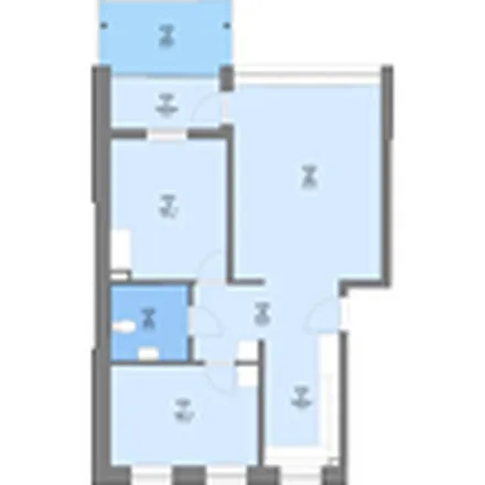 Rent this 3 bed apartment on Finsensvej 14 in 9700 Brønderslev, Denmark