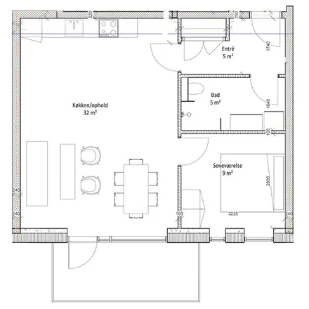 Rent this 2 bed apartment on Garnisonsvej 62 in 3520 Farum, Denmark