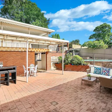 Rent this 3 bed apartment on 38 Coolaroo Road in Lane Cove North NSW 2066, Australia