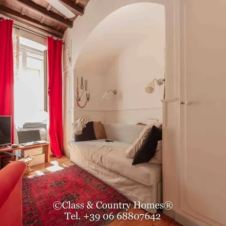 Rent this 3 bed apartment on Palazzo Baldoca Muccioli in Via Giulia, 00186 Rome RM