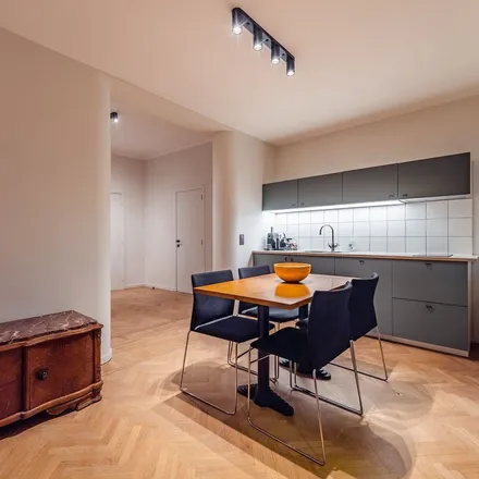 Rent this 1 bed apartment on Avenue de l'Université - Hogeschoollaan 57 in 1050 Ixelles - Elsene, Belgium
