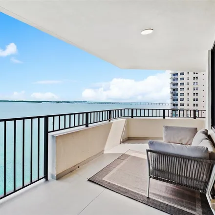 Rent this 3 bed condo on 520 Brickell Key Drive