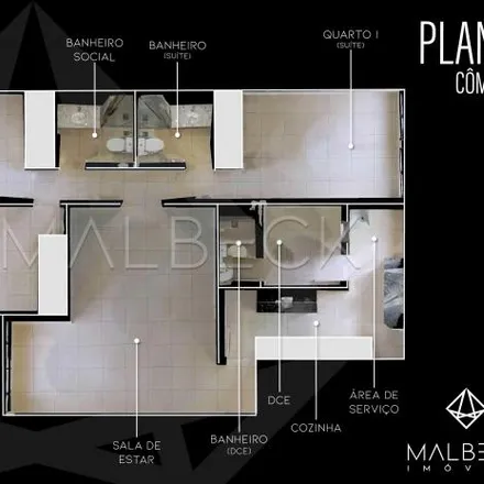 Buy this 3 bed apartment on Bloco B in CLN 215/216, Brasília - Federal District