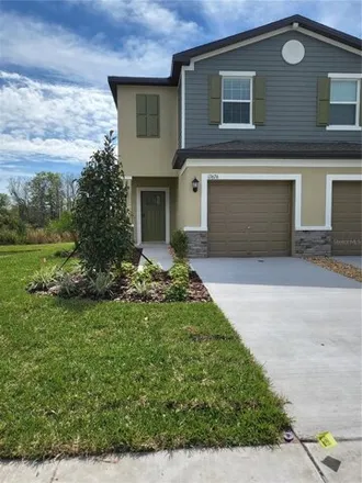 Rent this 2 bed townhouse on Nectar Flume Drive in Fivay Junction, Pasco County