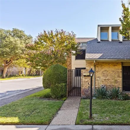 Buy this 3 bed townhouse on 9215 Flickering Shadow Drive in Dallas, TX 75243