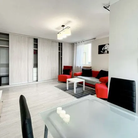 Rent this studio apartment on Bernardyńska 17 in 02-904 Warsaw, Poland