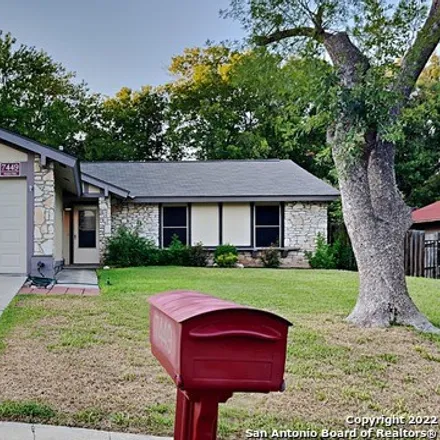 Buy this 3 bed house on 7449 Hidden Oak Trail in Live Oak, Bexar County