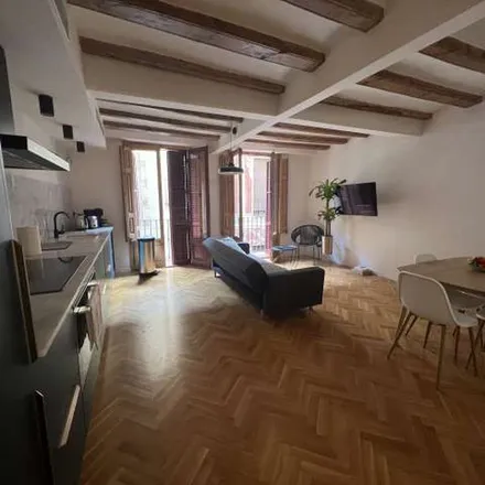 Rent this 2 bed apartment on MUHBA Via Sepulcral Romana in Plaça de la Vila de Madrid, 08001 Barcelona
