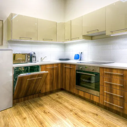 Rent this 2 bed apartment on Budapest in Rákóczi út 68, 1074
