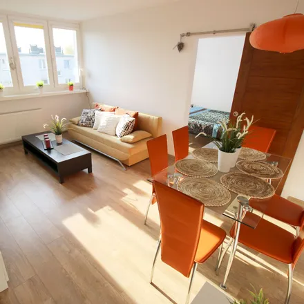 Rent this 2 bed apartment on blok 723 in Juliusza Kossaka 8, 93-209 Łódź