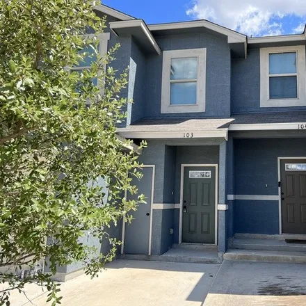 Rent this 3 bed duplex on 5039 Brazoswood in Bexar County, TX 78244